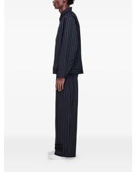 Y-3 - Pinstripe Drawstring Trousers - Lyst