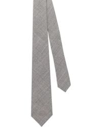 Kiton - Corbata A Cuadros Príncipe De Gales - Lyst