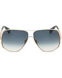 Max Mara Eyewear - Pilot-Frame Sunglasses - Lyst