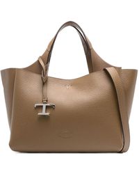 Tod's - Mini Leather Handbag - Lyst
