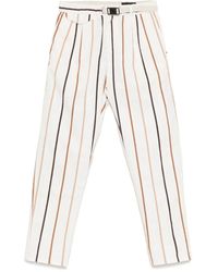 White Sand - Tapered-Leg Trousers - Lyst