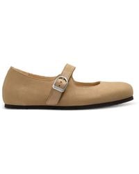 Birkenstock - Santa Clarita Buckle-Fastening Ballet Flats - Lyst