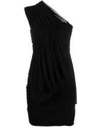 Rick Owens - Vestido drapeado de una sola manga - Lyst