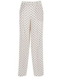 P.A.R.O.S.H. - Pantalones Con Motivo De Lunares - Lyst