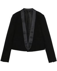 Tom Ford - Shawl-Lapel Cropped Tuxedo Jacket - Lyst