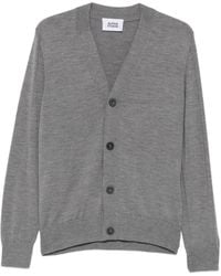 Alpha Studio - Button-Up V-Neck Cardigan - Lyst