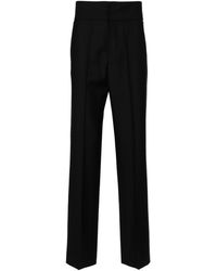 Patrizia Pepe - High-waisted Tailored Trousers - Lyst