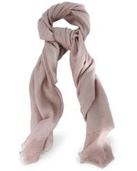 Frenckenberger - Sciarpa Con Bordi Sfrangiati - Lyst