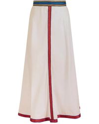 Rosie Assoulin - Quartered A-Line Midi Skirt - Lyst