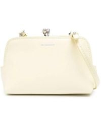 Jil Sander - Kisslock Leather Mini Bag - Lyst