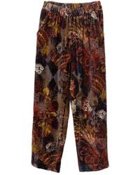 Yavi - Floral-Print Trousers - Lyst