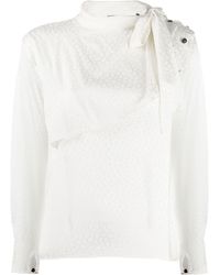 Isabel Marant Blouse imprimée - Blanc