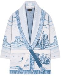 Alanui - Silent Rider Vest Met Franje - Lyst
