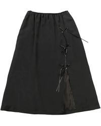 Simone Rocha - Bow-embellished Skirt - Lyst
