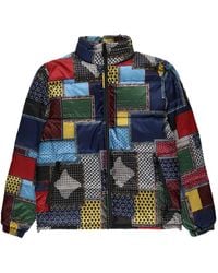 Stussy - Patchwork Puffer Jacket - Lyst