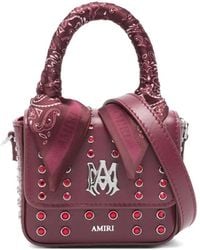 Amiri - Studded Logo Mini Bag - Lyst