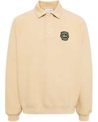 Lacoste - Logo-embroidered Polo Jumper - Lyst