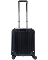 Piquadro - Ribbed Carry-On Suitcase - Lyst