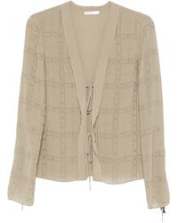 Patrizia Pepe - Studded Top - Lyst