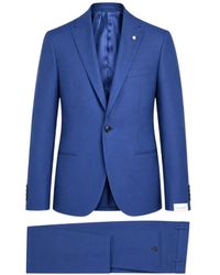Luigi Bianchi - Single-Breasted Notch-Lapel Suit - Lyst