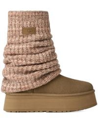 UGG - Classic Mini Dipper Platform Boots - Lyst