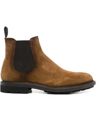 Fabi - Bottines En Cuir À Design Élastiqué - Lyst