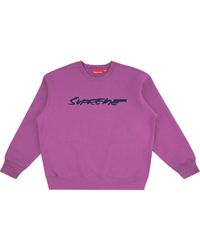 Supreme - Futura-logo Crew-neck Sweatshirt "fw 20" - Lyst