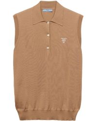 Prada - Sleeveless Top - Lyst