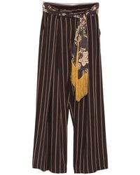 Dixie - Vertical-Stripe Palazzo Pants - Lyst