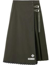 Musium Div. - Buckle Lace Midi Skirt - Lyst