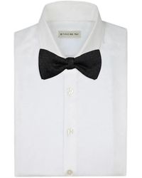 Etro - Cotton-Blend Jacquard Bow Tie With Paisley-Motif - Lyst