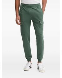 EA7 - Logo-Print Cargo Pants - Lyst