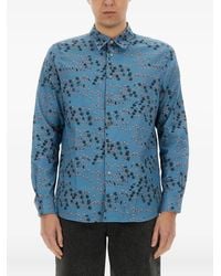 Paul Smith - Overhemd Met Bloemenprint - Lyst