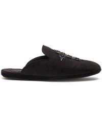 Dolce & Gabbana - Slippers con ricamo Young Pope - Lyst