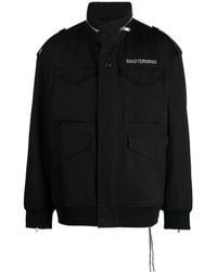 Mastermind Japan - Logo-Print Zip-Detail Jacket - Lyst