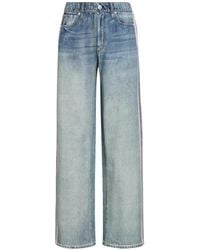 Rag & Bone - Vaqueros Anchos Miramar Con Raya Lateral - Lyst