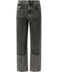 Pinko - Stonewash Crystal-Embellished Jeans - Lyst