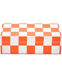 Jonathan Adler - Scatola Lacquer Checkerboard - Lyst