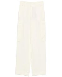 Twinset - Cargo-Pocket Straight Trousers - Lyst