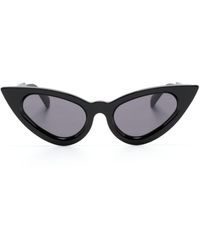 Kuboraum - Mask Y3 Sonnenbrille mit Cat-Eye-Gestell - Lyst