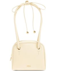 Furla - Poppy Grained-Leather Shoulder Bag - Lyst