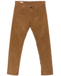 Incotex - Pantalon Droit En Velours Côtelé - Lyst