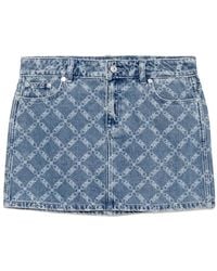 MICHAEL Michael Kors - Gonna Denim Con Stampa - Lyst