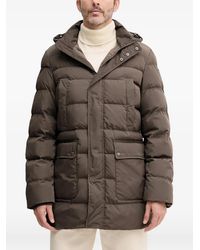 Geox - Gewatteerd Jack Met Capuchon - Lyst