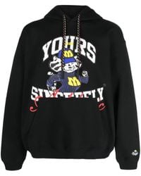 MSGM - Sudadera Con Capucha Y Estampado Gráfico - Lyst