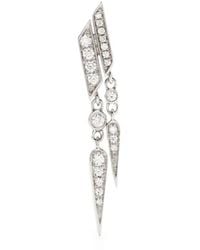 Statement Paris - Anyway Diamond Drop Earring - Lyst