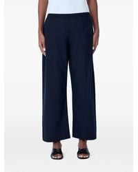 KHAITE - Elasticated Wide-Leg Palazzo Pants - Lyst