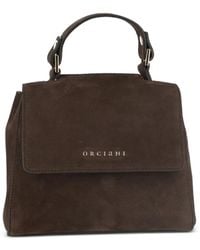 Orciani - Mini Sveva Nabucco Leather Tote Bag - Lyst