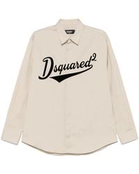 DSquared² - Overhemd Met Logo - Lyst