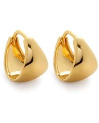Monica Vinader - Tapaered Huggie ピアス - Lyst